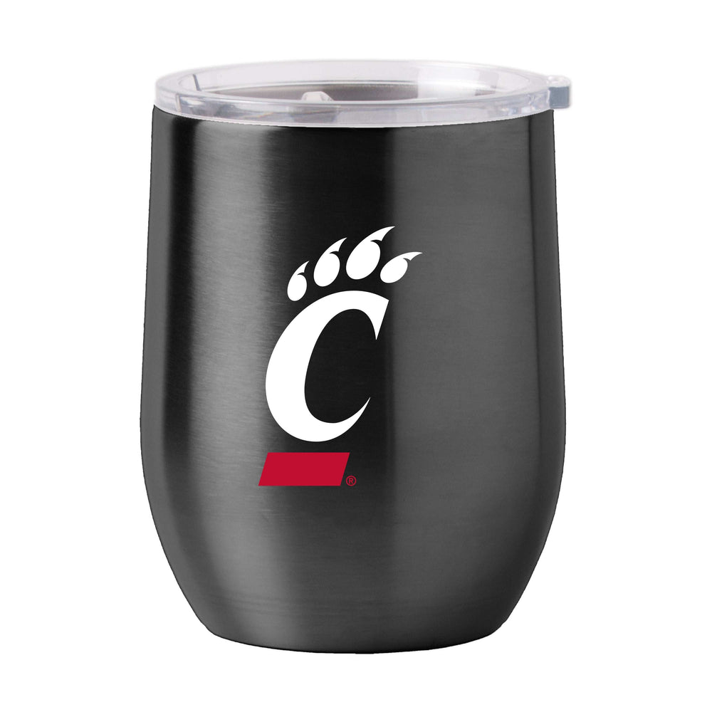 Cincinnati 16oz Gameday Stainless Curved Beverage - Logo Brands - Flyclothing LLC
