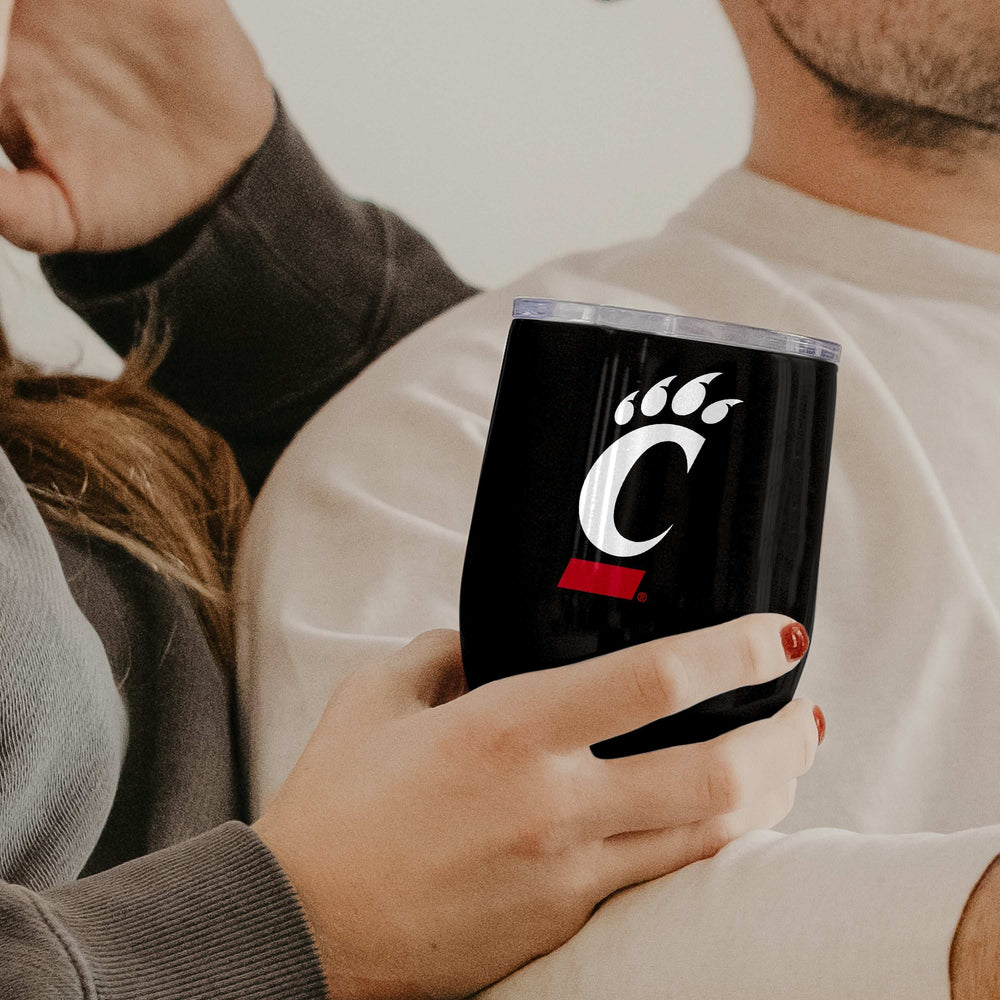Cincinnati 16oz Gameday Stainless Curved Beverage - Logo Brands - Flyclothing LLC