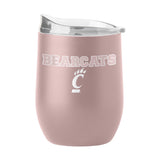 Cincinnati 16oz Stencil Powder Coat Curved Bev - Logo Brands - Flyclothing LLC