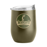 Cincinnati 16oz Badge Powder Coat Curved Bev - Logo Brands - Flyclothing LLC