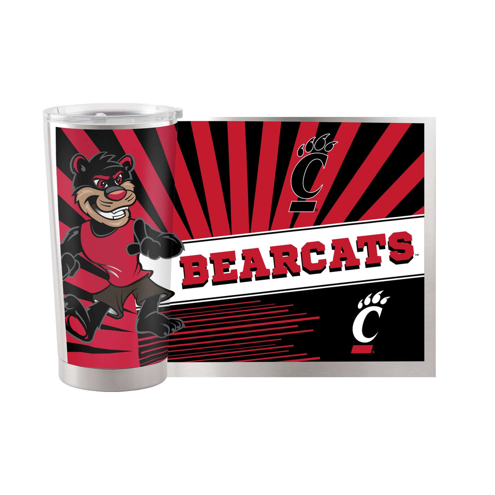 Cincinnati 20oz Mascot Stainless Tumbler - Logo Brands - Flyclothing LLC