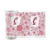 Cincinnati 20oz Botanical Stainless Steel Tumbler - Logo Brands - Flyclothing LLC