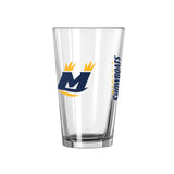 Memphis Showboats 16oz Gameday Pint Glass - Logo Brands - Flyclothing LLC