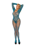 Elegant Moments Jade Long Sleeve Bodystocking 12178q - Elegant Moments - Flyclothing LLC
