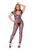 Elegant Moments Midnight Blue Bodystocking 12191 - Elegant Moments - Flyclothing LLC