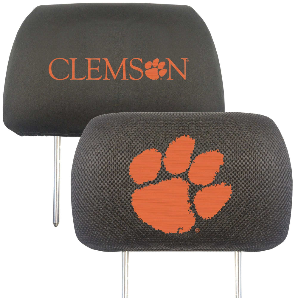Clemson University Head Rest Cover - Logo Brands - Flyclothing LLC