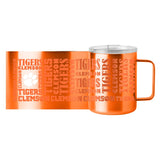Clemson 15oz Replay Stainless Steel Mug - Logo Brands - Flyclothing LLC