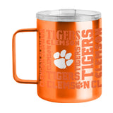 Clemson 15oz Replay Stainless Steel Mug - Logo Brands - Flyclothing LLC