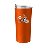 Clemson Flipside Alt Logo 20oz Powder Coat Tumbler - Logo Brands - Flyclothing LLC
