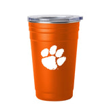 Clemson 22oz Flipside Stainless Cup - Logo Brands - Flyclothing LLC