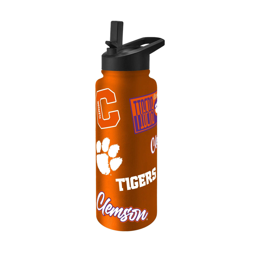 Clemson 34oz Dreamweave Quencher Bottle - Logo Brands - Flyclothing LLC