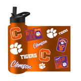 Clemson 34oz Dreamweave Quencher Bottle - Logo Brands - Flyclothing LLC