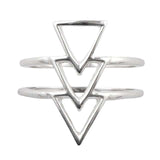 Go Triangle Sterling Silver Ring - Barse Jewelry - Flyclothing LLC