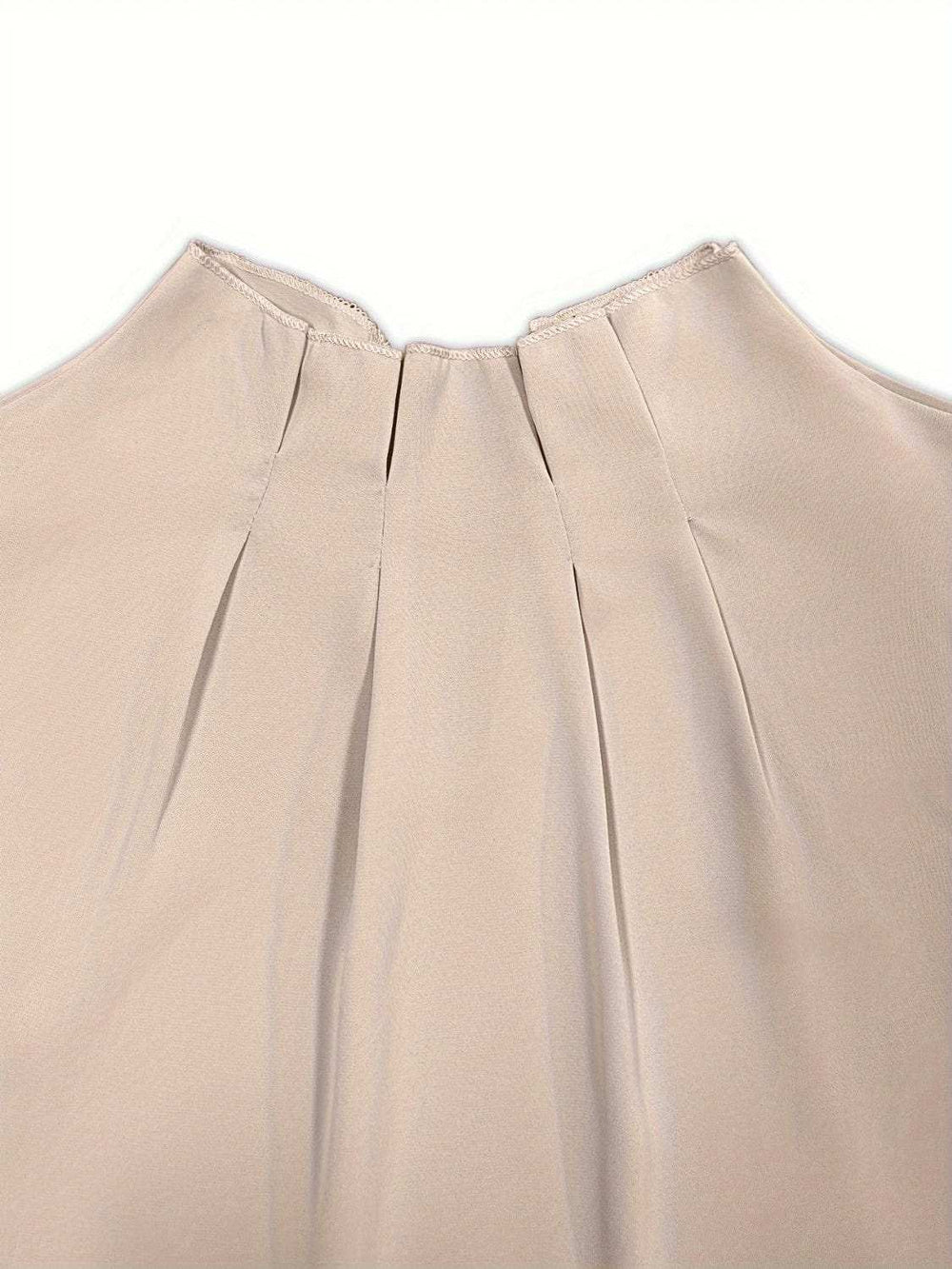 Ruched Mock Neck Half Sleeve Blouse - Trendsi - Flyclothing LLC