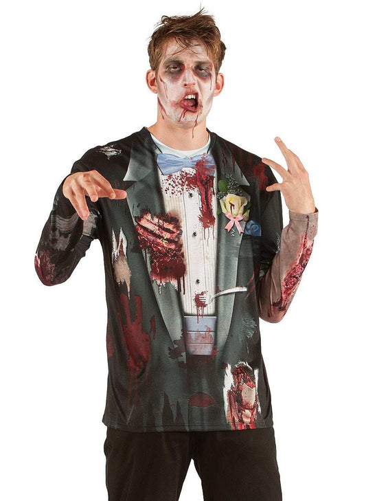 Faux Real ZOMBIE GROOM Shirt XL - Faux Real - Flyclothing LLC