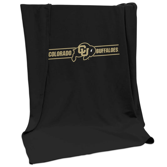 Colorado Campus Colors Sweatshirt Blanket (Screened) - Logo Brands - Flyclothing LLC