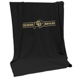 Colorado Campus Colors Sweatshirt Blanket (Screened) - Logo Brands - Flyclothing LLC