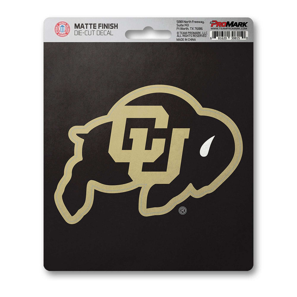 University of Colorado Matte Decal - Logo Brands - Flyclothing LLC