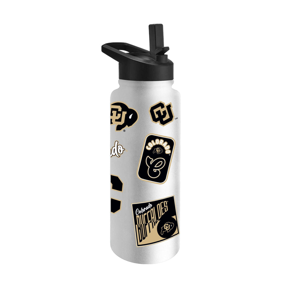 Colorado 34oz White Dreamweave Quencher Bottle - Logo Brands - Flyclothing LLC