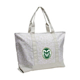 Colorado State Leopard Pattern Tote - Logo Brands - Flyclothing LLC