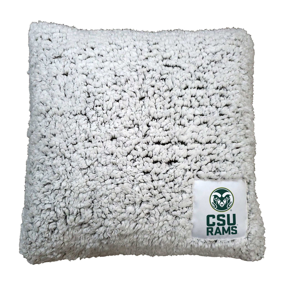 CO State Campus Colors Frosty Throw Pillow - Logo Brands - Flyclothing LLC