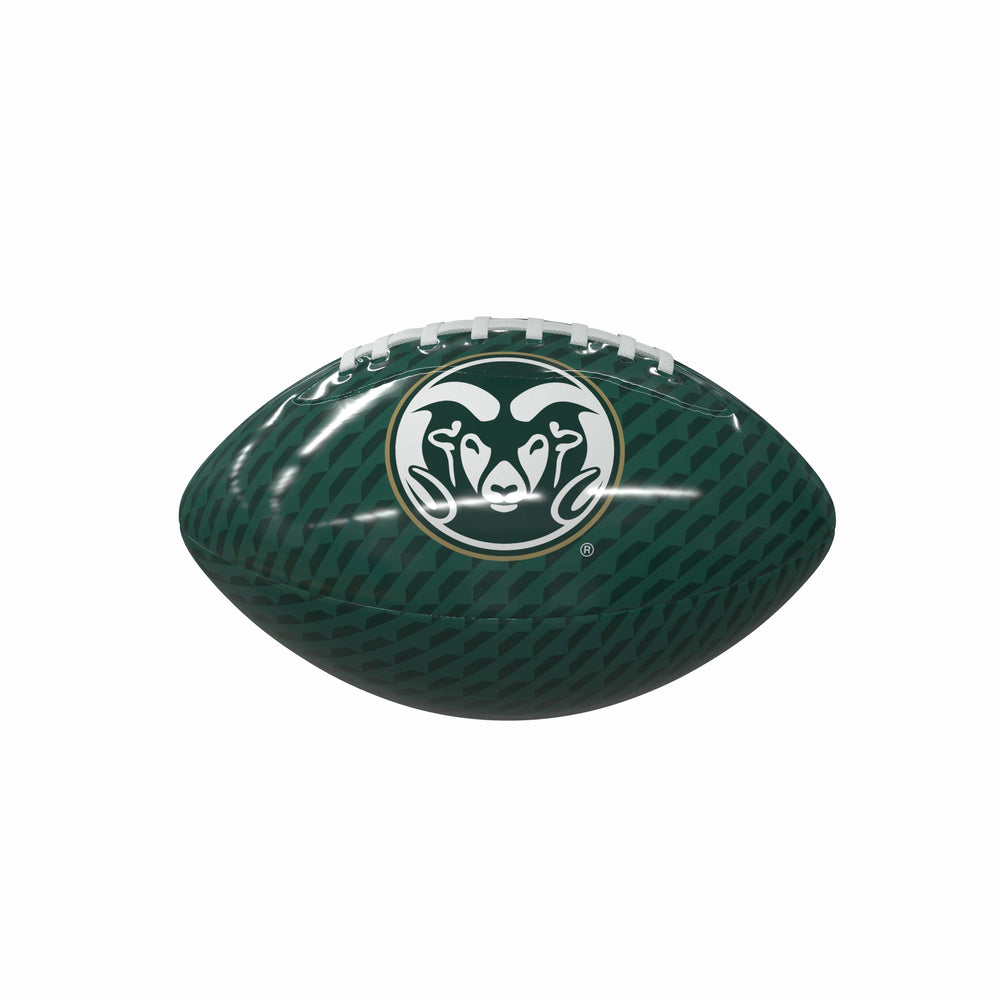CO State Carbon Fiber Mini-Size Glossy Football - Logo Brands - Flyclothing LLC