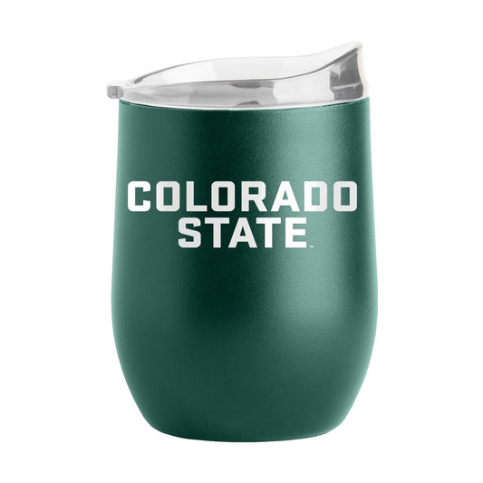 Colorado State 16oz Flipside Powder Coat Curved Bev - Logo Brands - Flyclothing LLC
