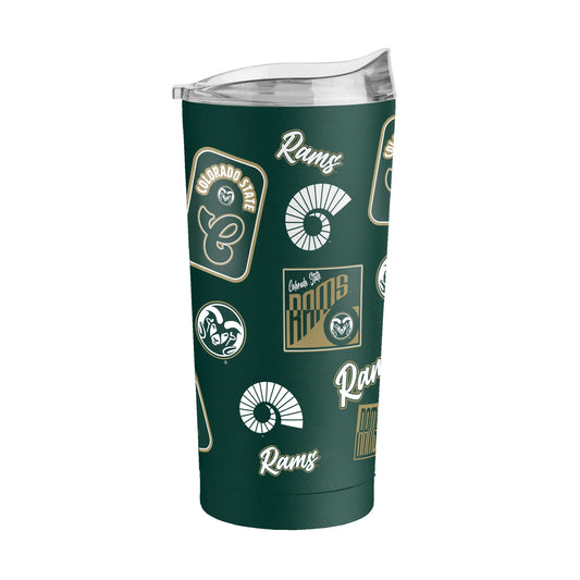 Colorado State 20oz Dreamweave Powder Coat Tumbler - Logo Brands - Flyclothing LLC