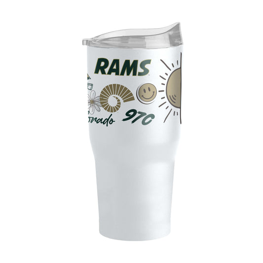 Colorado State 30oz Native Powder Coat Tumbler - Logo Brands - Flyclothing LLC