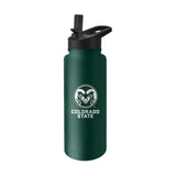 Colorado State 34oz Campus Color Stainless Quencher Bottle - Logo Brands - Flyclothing LLC