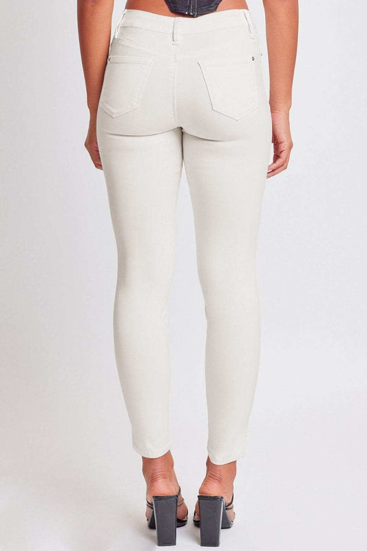 YMI Jeanswear Hyperstretch Mid-Rise Skinny Jeans - Trendsi - Flyclothing LLC