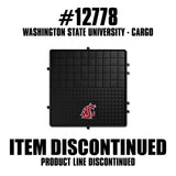 Washington State Cougars Heavy Duty Cargo Mat 31"x31" - Washington State