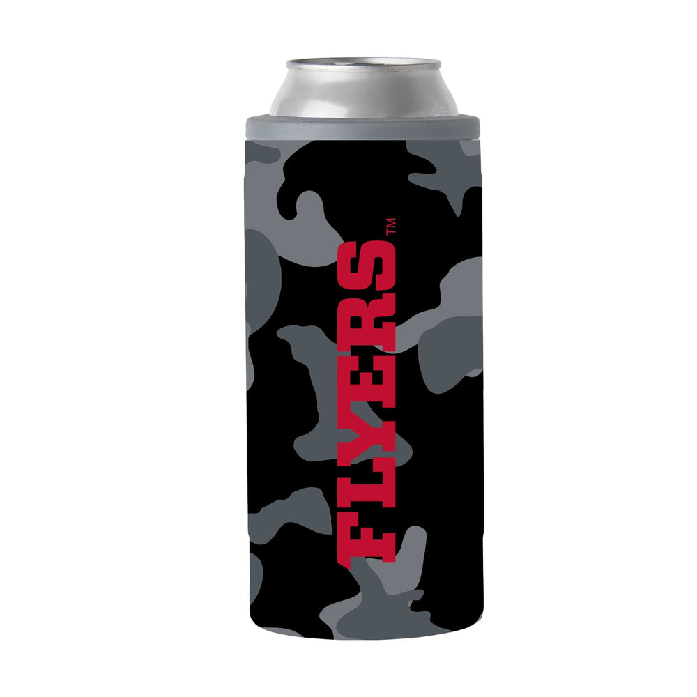 Dayton Black Camo 12oz Slim Can Coolie - Logo Brands - Flyclothing LLC