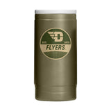 Dayton 12oz Badge Powdercoat SlimCan Coolie - Logo Brands - Flyclothing LLC