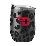 Dayton Leopard 16oz Black Powdercoat Curved Beverage - Logo Brands - Flyclothing LLC