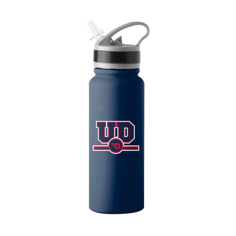 Dayton 25oz Campus Color Letterman Stainless Single Wall Flip Top Bottle - Logo Brands - Flyclothing LLC