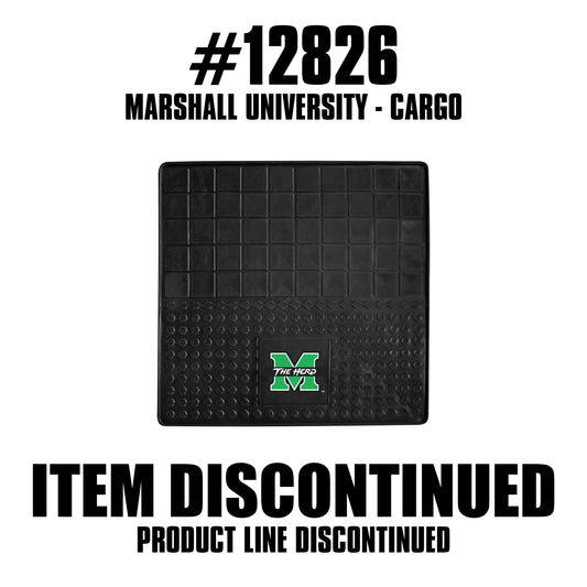 Marshall Thundering Herd Heavy Duty Cargo Mat 31"x31" - Marshall