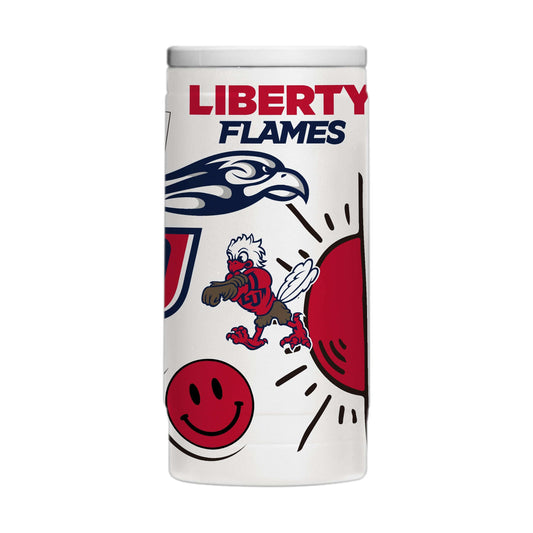 Liberty University 12oz Native Powdercoat SlimCan Coolie - Logo Brands - Flyclothing LLC