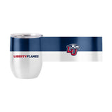 Liberty University 16oz Colorblock Stainless Curved Beverage - Logo Brands - Flyclothing LLC