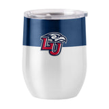 Liberty University 16oz Colorblock Stainless Curved Beverage - Logo Brands - Flyclothing LLC