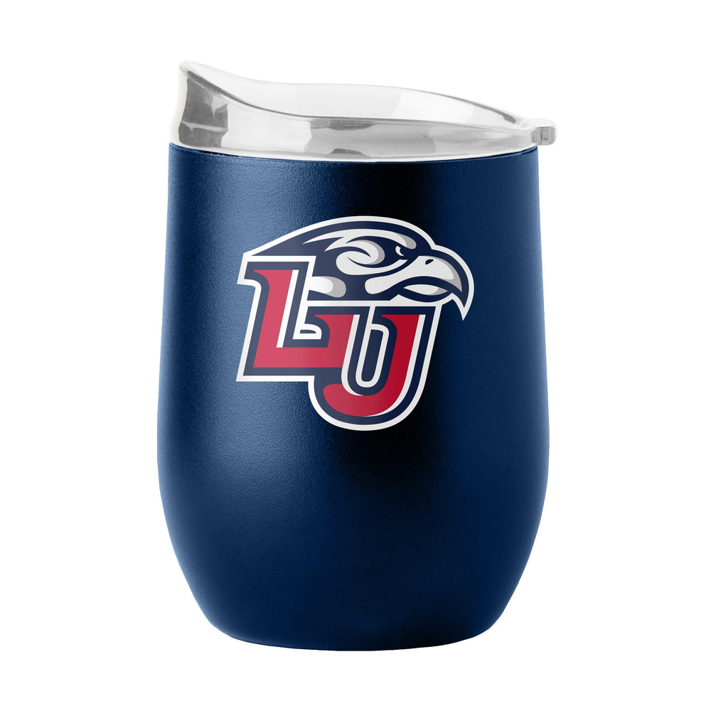 Liberty University 16oz Flipside Powder Coat Curved Bev - Logo Brands - Flyclothing LLC
