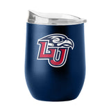 Liberty University 16oz Flipside Powder Coat Curved Bev - Logo Brands - Flyclothing LLC