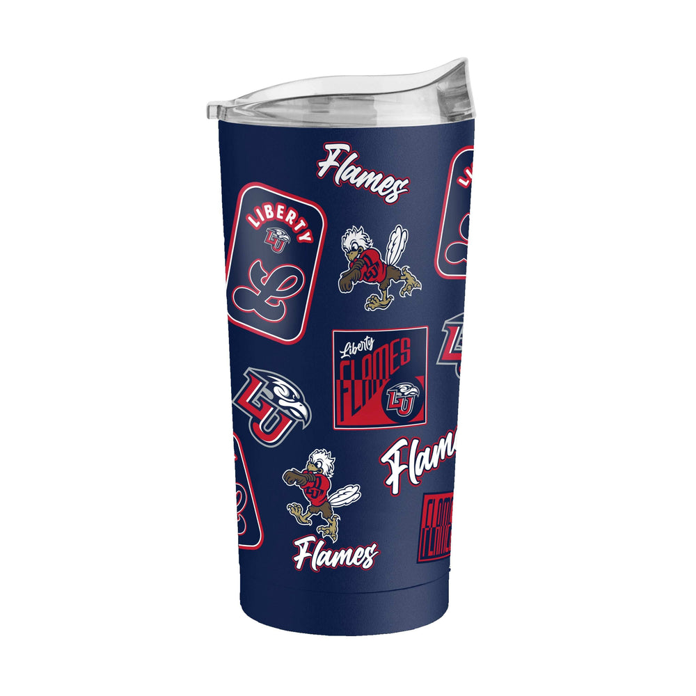 Liberty University 20oz Dreamweave Powder Coat Tumbler - Logo Brands - Flyclothing LLC