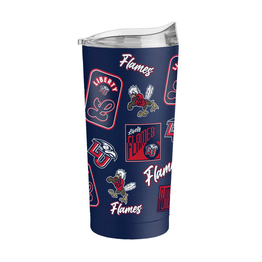 Liberty University 20oz Dreamweave Powder Coat Tumbler - Logo Brands - Flyclothing LLC