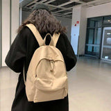 Zip Cotton Backpack Bag - Trendsi - Flyclothing LLC