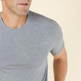 The Rock Solid | Mild Grey SleepDeep™ Men’s Pajama Shirt - Shinesty - Flyclothing LLC