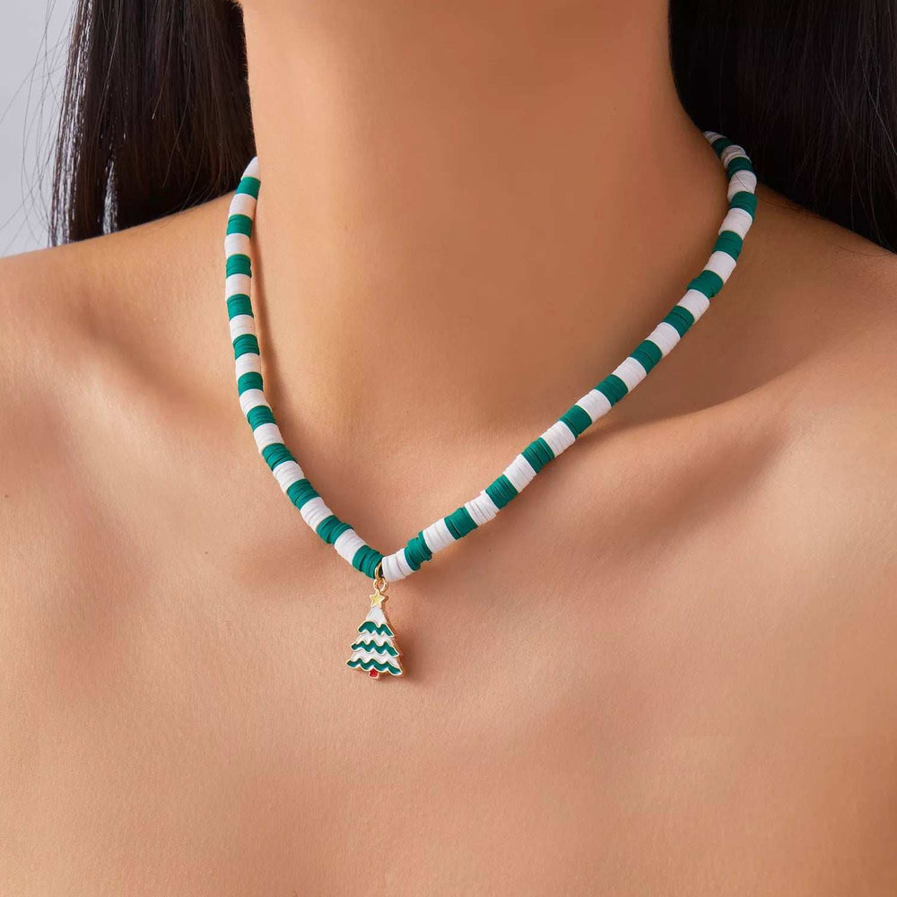 Christmas Pendant Necklace - Trendsi - Flyclothing LLC