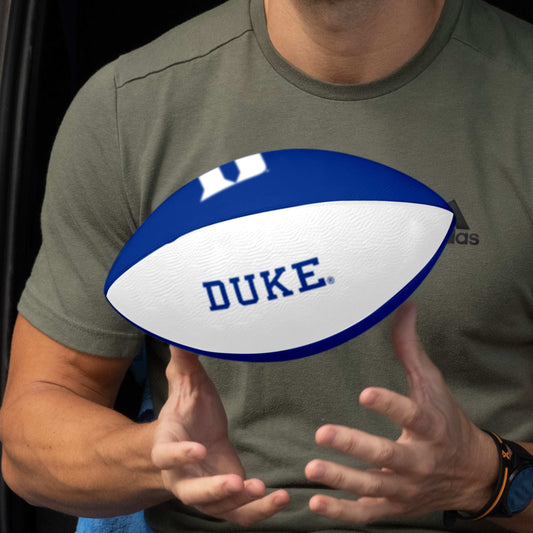 Duke Pinwheel Junior Size Rubber Football - Logo Brands - Flyclothing LLC