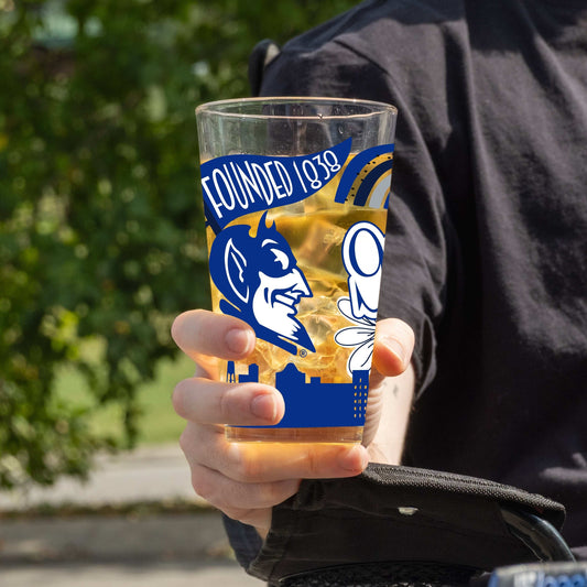 Duke 16oz Native Pint Glass - Logo Brands - Flyclothing LLC