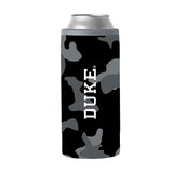 Duke Black Camo 12oz Slim Can Coolie - Logo Brands - Flyclothing LLC